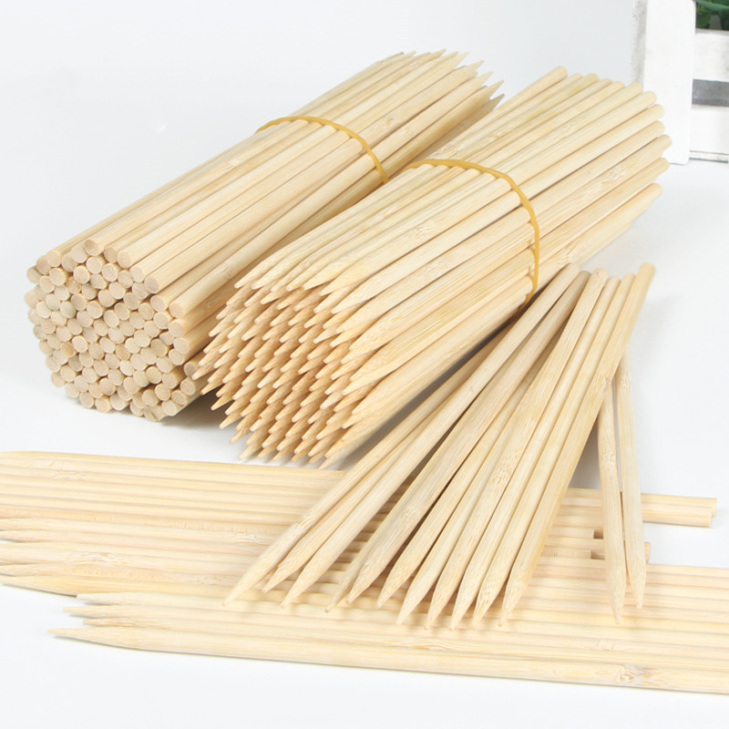 Corn Dog Stick - Pinchos de madera de bambú desechables