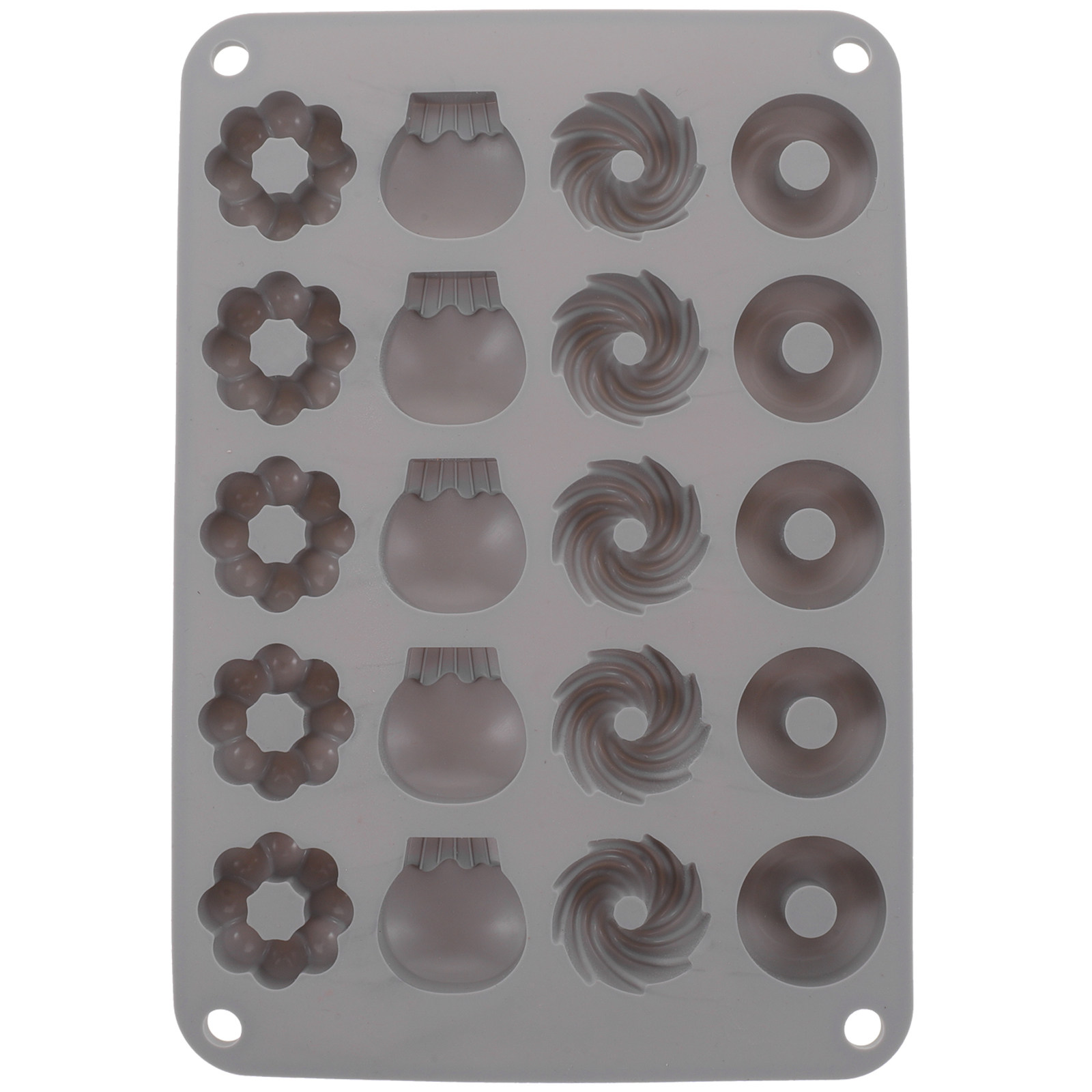 Donut Mold Silicone - Molde de Silicona para Mini Donuts
