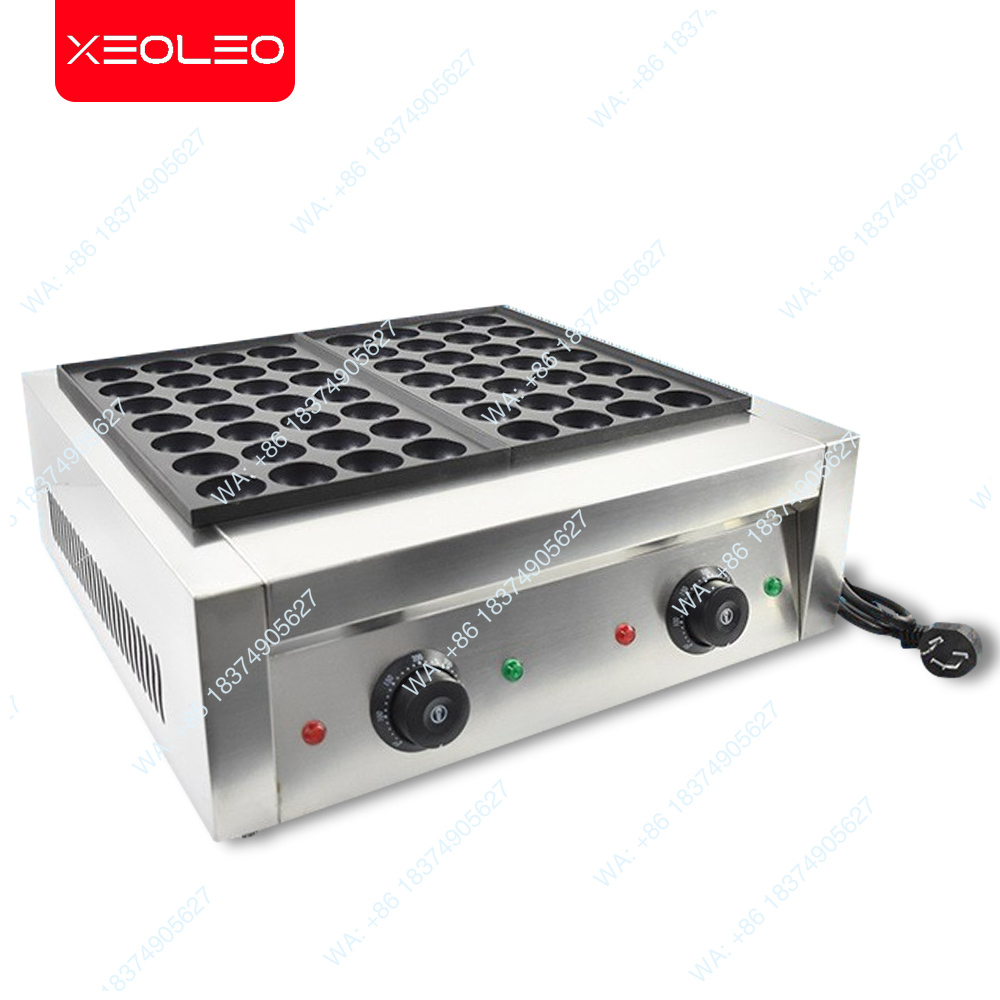 Takoyaki Grill Plate - Máquina Comercial para Takoyaki de 2000W,