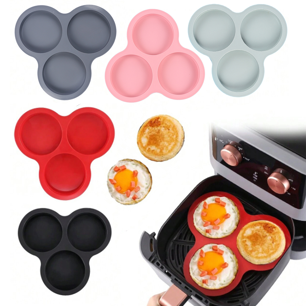 Molde de silicona para huevos, - Egg Waffle Pan reseña y precio