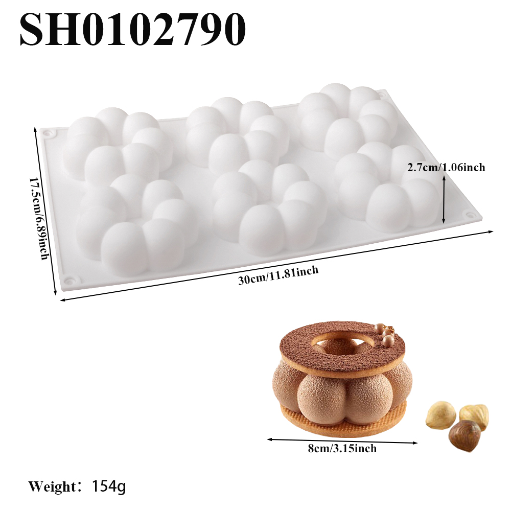 Molde para pastel de Mousse co - Donut Mold Silicone reseña y precio