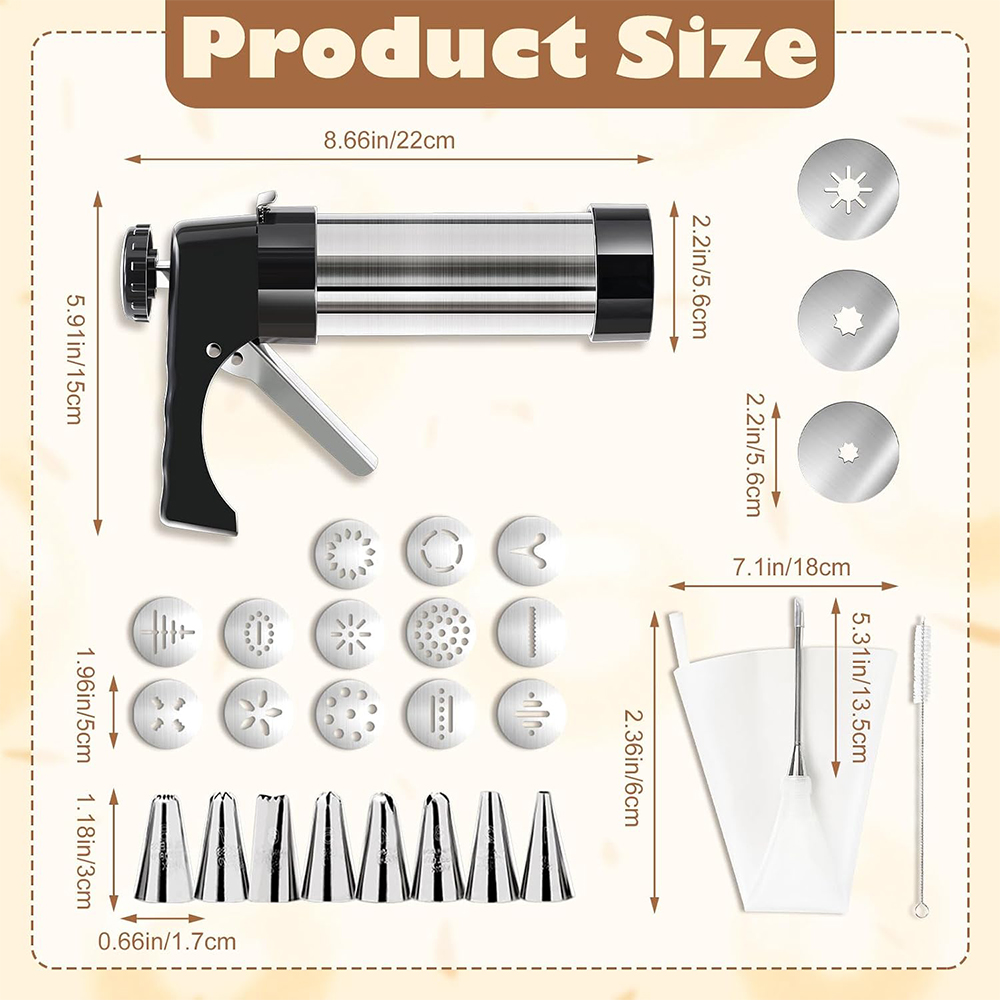 LMETJMA Kit 3 en 1 para Hacer  - Churros Maker Gun reseña y precio